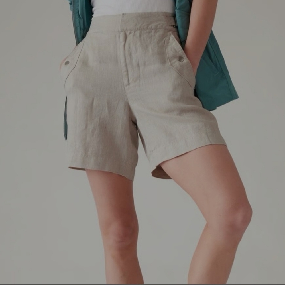 Athleta Voyager LinenTan Women's Shorts